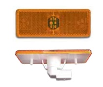 YAN İSARET LAMBASI  ATEGO I/II SAG SOL LED SOKETLI  - L - TIP 12-24 V